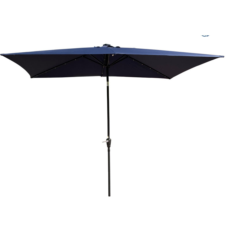 Parasol lumineux à énergie solaire à DEL, Marine