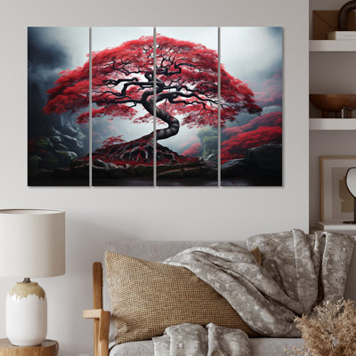Érable japonais rouge 4 pièces