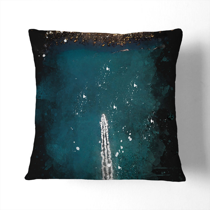 Square Throw Cushion, 40cm H x 40cm W x 15cm D