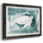 Reproduction de tortue de mer "I" encadrée sur toile par J Paul-520747606-520747604