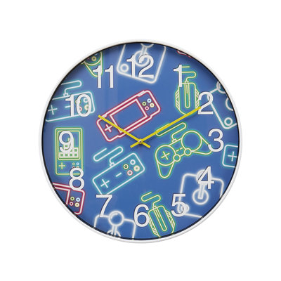 Horloge murale contemporaine 18 po Galenor