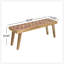 Banc de salle à manger en bois de manguier fabriqué à la main de style bohème rustique pour des sièges durables et élégants dans n'importe quelle maison