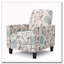 Fauteuil inclinable rembourré 27,5 po avec pieds en hêtre massif-1742486409-1742486403