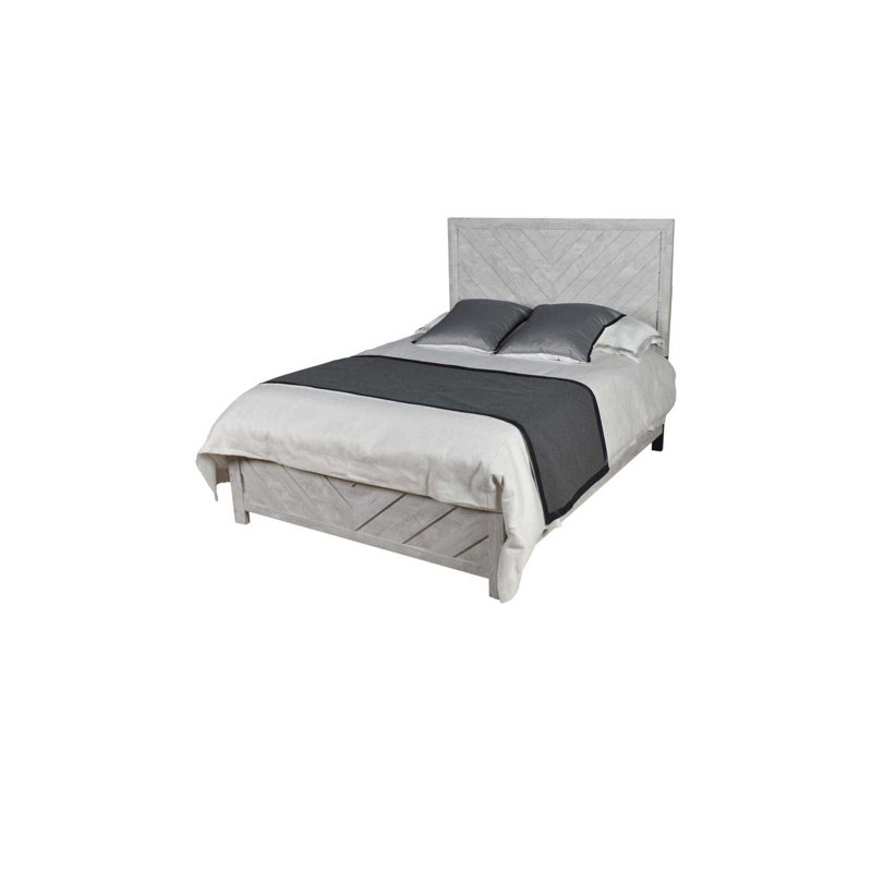Structure de lit avec tête de lit Upholstedred