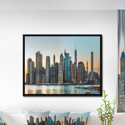 New York City Skylinen - photographie
