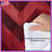 Red Chevron Wood Texture Comforter-123992118