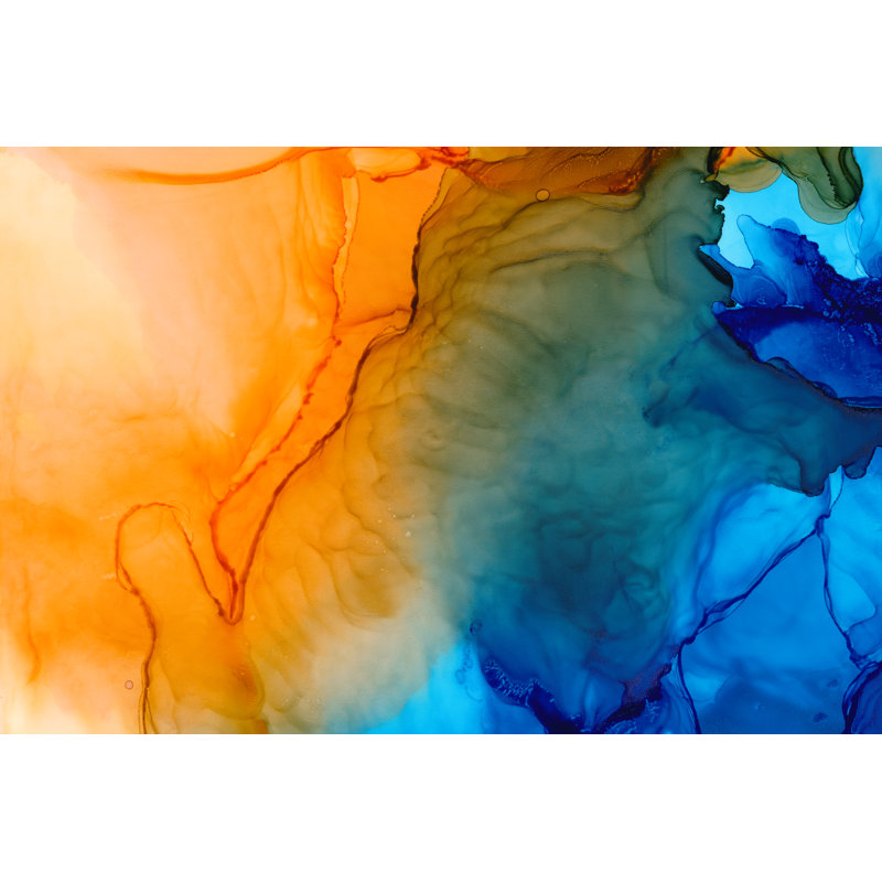 Francisc, aquarelle, texture sur toile, H 8 po x l 12 po