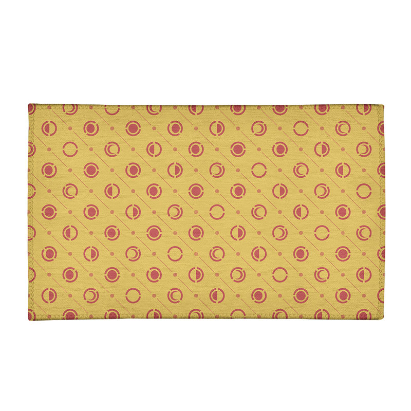 Chenille Geometric Indoor Rug, Rectangle 4' x 6'