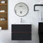 24 po  Meuble-lavabo mural 2 tiroirs-364107142