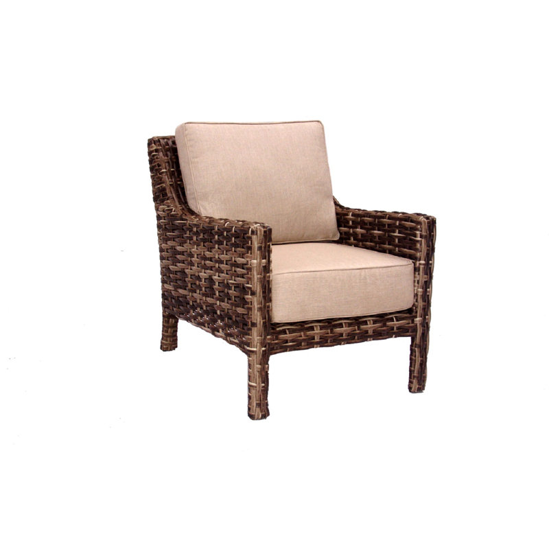 Chaise de patio avec coussins Angeliki-Electra