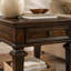 Table de bout avec tiroir de rangement Traditional Design