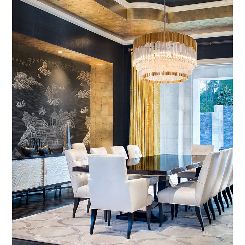 Charisma 8-Light Unique / Statement Tiered Chandelier