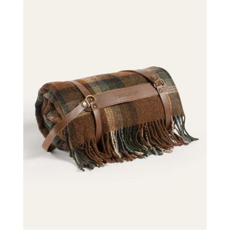 Pendleton Redwood Motor Robe with Carrier