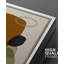 Reproduction de motif géométrique moderne sur toile Mid-Century-92285029-92285030