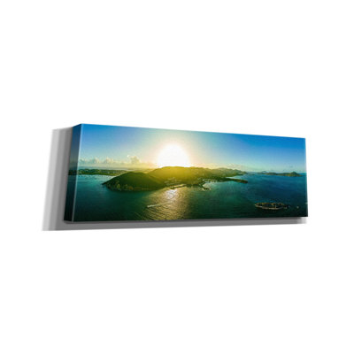«St Thomas Usvi Sunset», reproduction sur toile