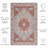 Pashen Performance Machine Washable Oriental Rug-1653461573