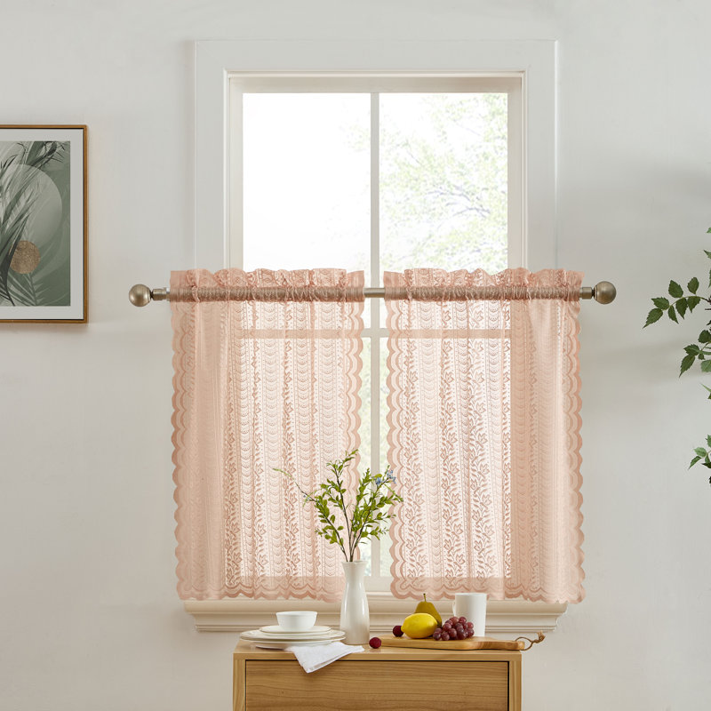 Ensemble de 2 tablettes à café Nikole, L 28 po x L 24 po, Rosé