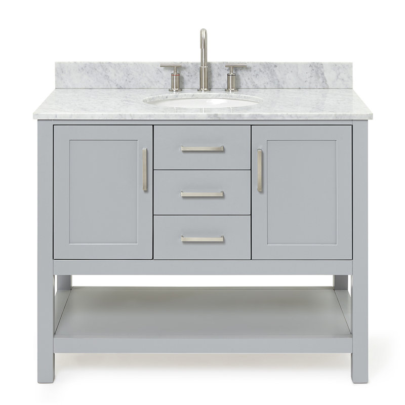 Bayhill 43'' W Single Vanity, Gray