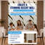 Panneaux muraux brillants en faux marbre UV Falkirk Irvine IV 4' x 9', coloris blanc, or et noir (paquet de 5)-136370544
