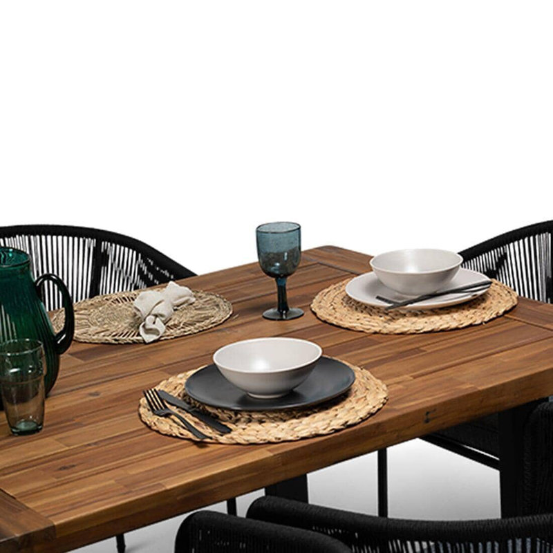 Fabiano 6 - Person, 75cm H X 175cm W X 82cm D, Black, Gray