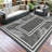 Outdoor Plastic Straw Rug Waterproof UV Resistant Reversible Patio Rug, Foldable Stain Resistant Outside Carpet with Stakes for Gardens Decks Rv-390842959