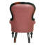 Fauteuil victorien en similicuir