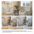 Jaqueze Upholstered Pattern Leaf Linen Blend Tufted Wide Back Armchair with Solid Wood Leg-1897452733