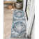 Dulcet Granada Transitional Oriental Medallion Pattern Blue Rug