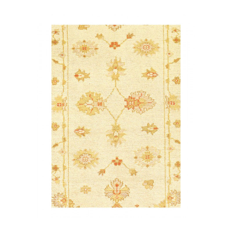 Guitterez One-of-a-Kind 9'7'' X 2'8'' Runner Area Rug Ivory