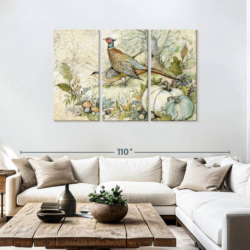 Couleurs d'automne Brampt, H 48 po x l 74 po