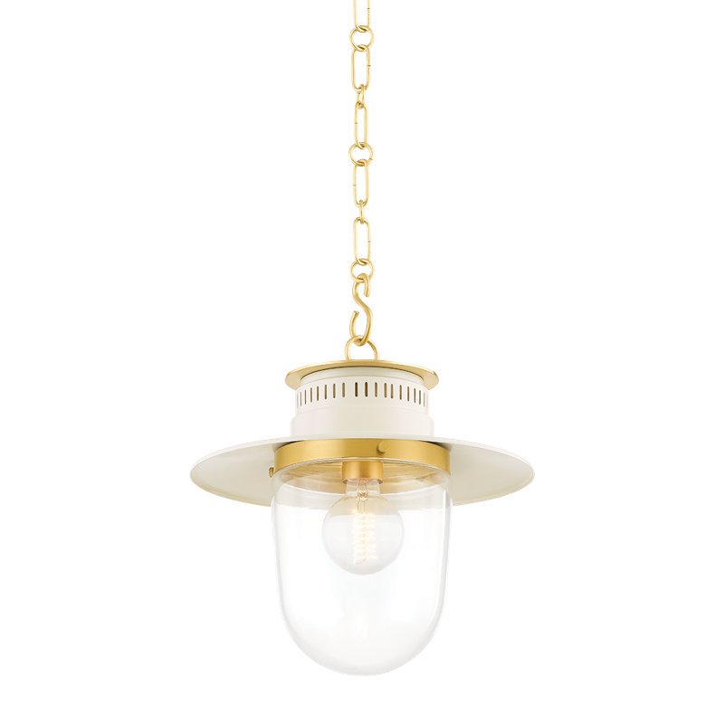 Nori 1 Light Pendant by Zio & Sons x Mitzi, 12.75" H x 13" W x 13" D