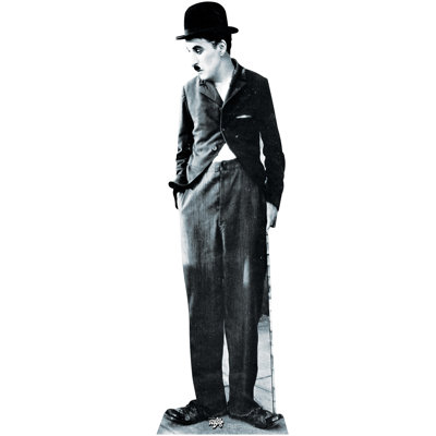 Accroche en carton charlie chaplin
