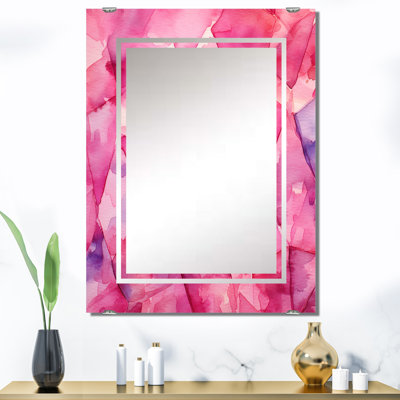 Petrak - Miroir mural à formes abstraites grand MIR137441