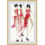 Vogue Rouge - Single Picture Frame Painting-1233324804