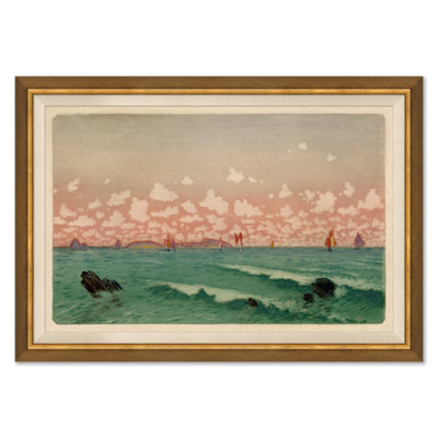 High Tide In Deauville Print