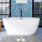 59.1'' x 28.5'' Soaking Acrylic Bathtub