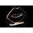 Lips Led Crystal Sign With Stainless Steel Base – 14'' Wide Illuminated Décor