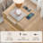 2 Drawers Nightstand Set, Mid Century Modern Bedside Table With Charging Station, 23.6'' Wide Wood End Table For Bedroom, Curved Profile Design, Oak (Set Of 2)-2132676476-2147211484