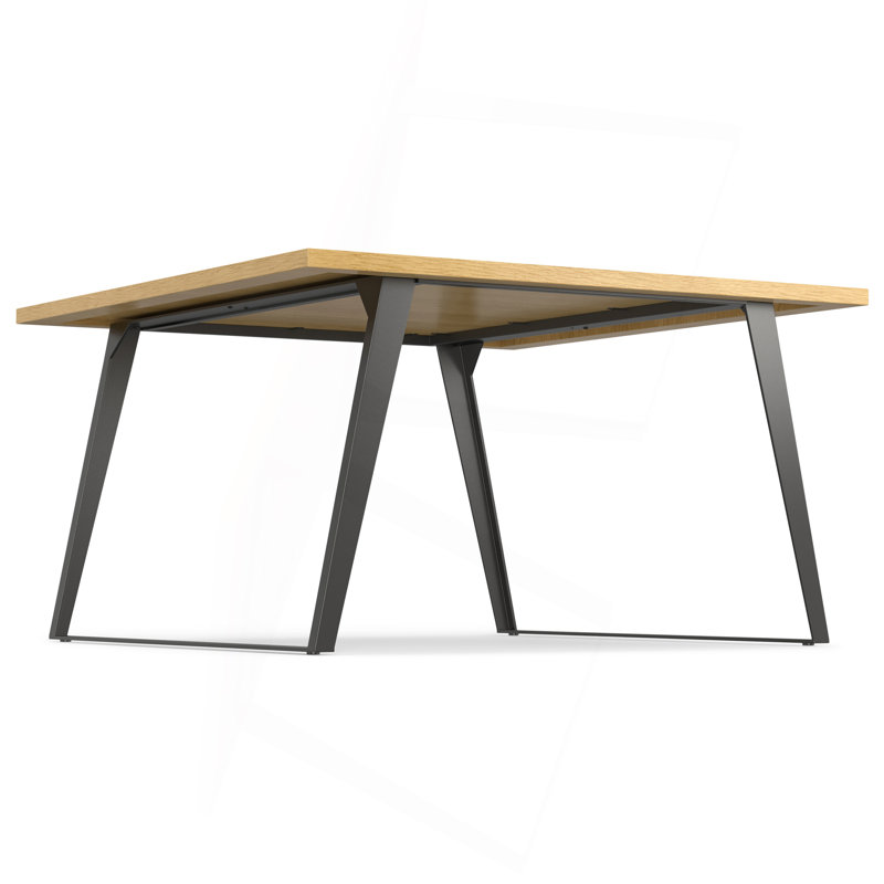 Table de salle à manger Lowry, Brun