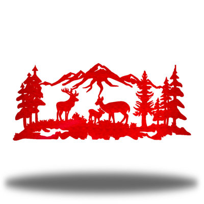 Rustic Landscape & Nature Wall Decor on Metal