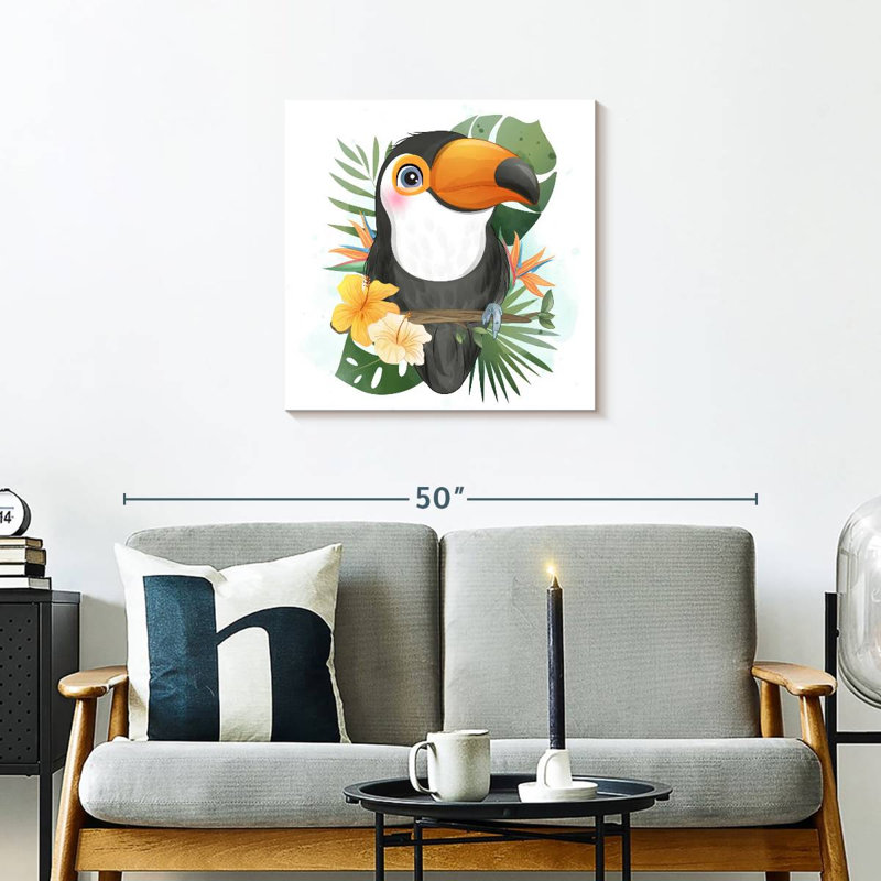 Crowle Baby Toucan, 24" H x 24" W