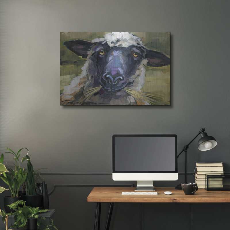 " Bless Ewe " by CR Townsend, 12" H x 16" W