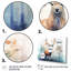 Woodland Wanderers - Deer, art mural-1135408671-1135408670