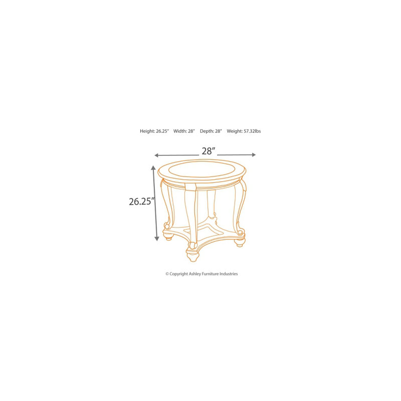 Pagedale End Table