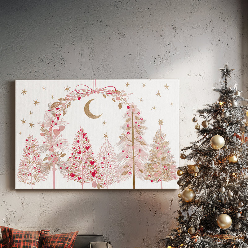 Toile tendue sur toile Snowige, H 27 po x l 18 po