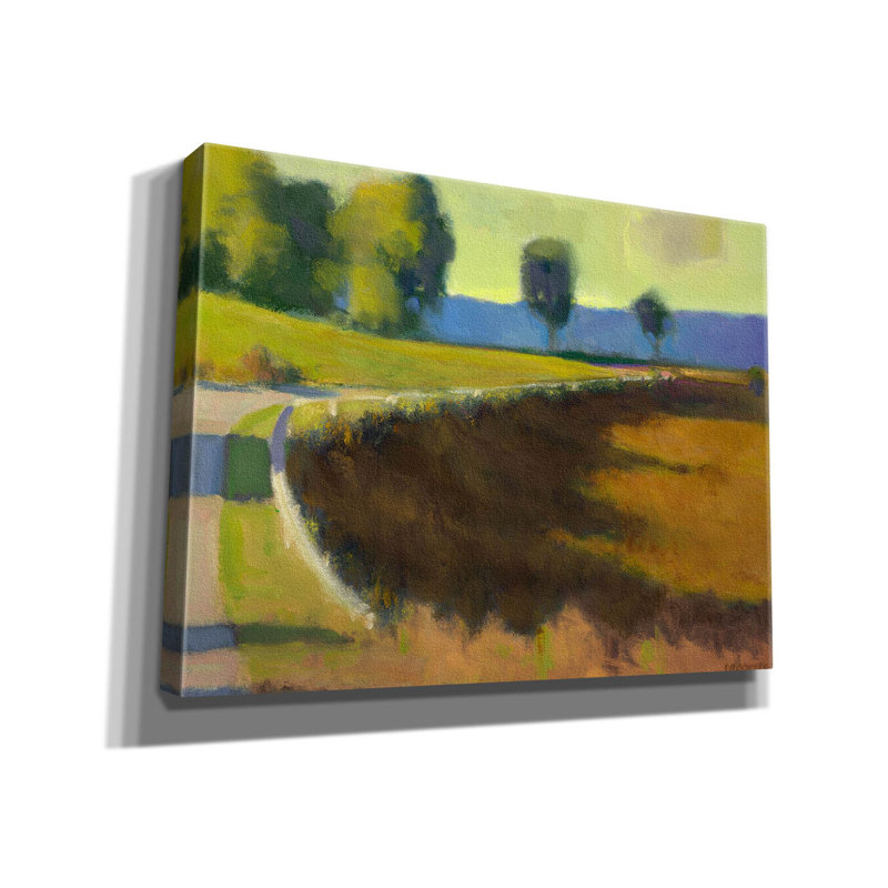 " Late Afternoonthe Pyrenees " by Ian Roberts, 16" W x 12" H