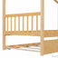 Lit en bois avec lit gigogne simple-118019964