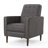 Fabric Recliner Chair Mid-Century Modern Recliner Pushback Single Recliner Sofa With Thicker Seat Cushion Tufted Upholstered Sofa With Wooden Leg For Living Room Bedroom-633445537