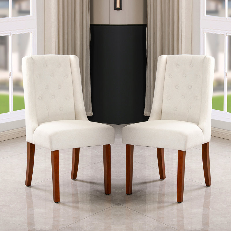 Chaise parsons Drumroan, Blanc