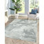 Tapis gris en laine fabriqué à la main polyvalent Freya-105255067